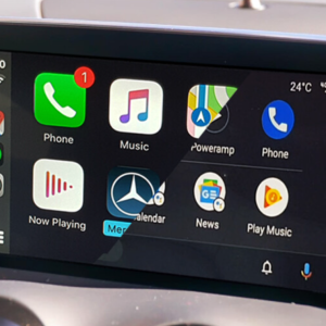 Mercedes-Benz AMG GT (R190 / C190) with Apple CarPlay and Android Auto integration