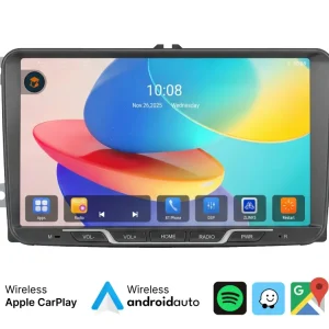 MPA Tech Premium Screen 4GB+64GB 8 Core 9 inch Volkswagen QLED Android 15